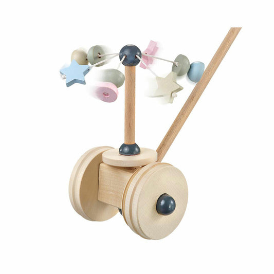 Selecta toy star carousel sliding figure, sliding figure, toddler game, toddler toy, wood, 20 cm, 64018