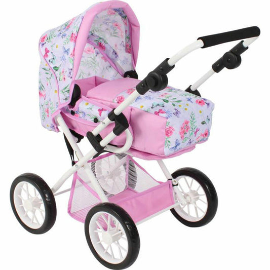 CHIC 2000 combi doll's pram LENI Flowers
