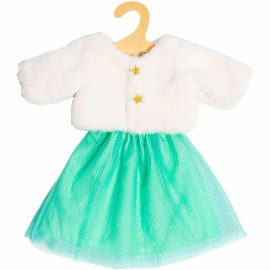 Heless doll plush jacket Yuki with tulle skirt, size 28-35 cm