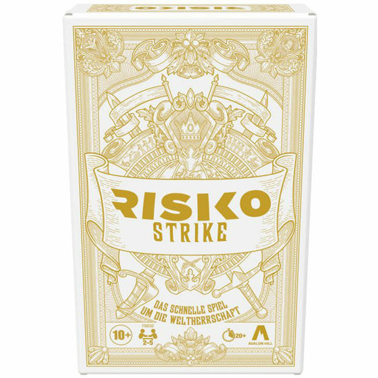 Hasbro Risk Strike, Kartenspiel, Würfelspiel, Familienspiel, Gesellschaftsspiel, ab 10 Jahren, F6650100