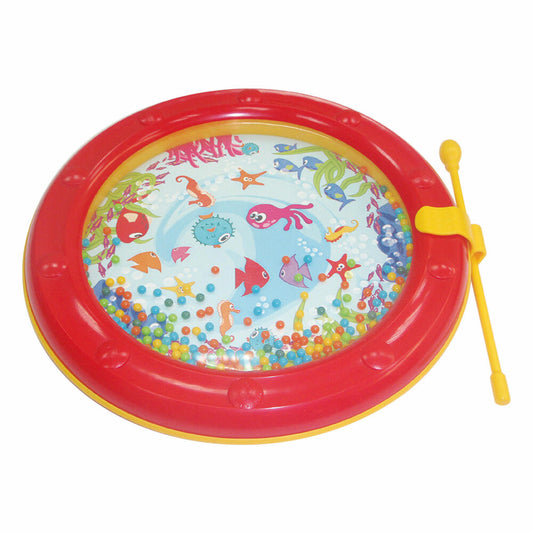 Voggenreiter Musik Für Kleine Die Große Meerestrommel, Trommel, Musikinstrument, Kindertrommel, Kinder, Spielzeug, Instrument, Kunststoff, ab 2 Jahre, 1028