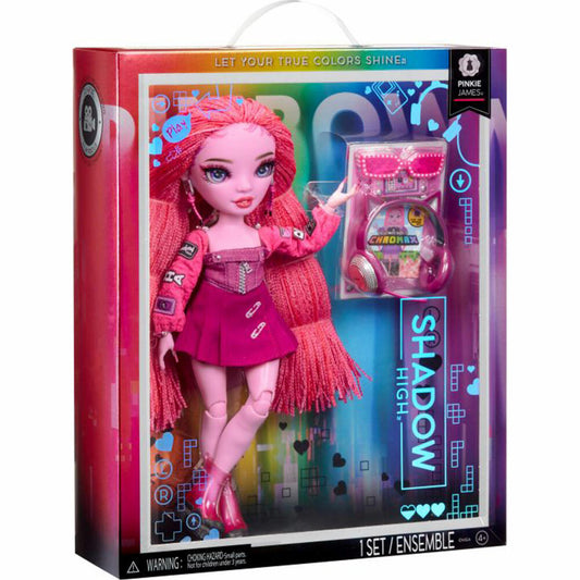 Rainbow High Shadow High Fashion Doll Pinkie James Pink, fashion doll, dress-up doll, doll, 592839EUC