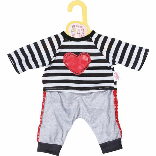 Zapf Dolly Moda Sport Outfit striped 43cm