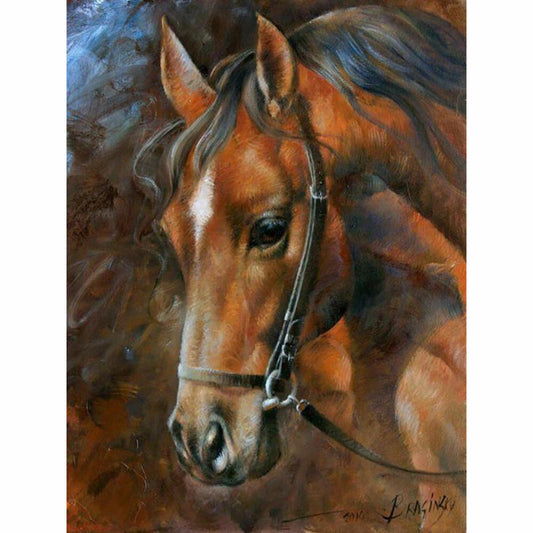 Diamond Dotz Horse, Diamond Painting, Creative Set, Painting with Diamonds, from 8 years, 40 x 30 cm, 6030-40041