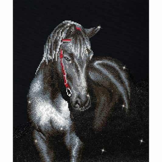 Diamond Dotz Midnight Stallion 42 x 53 cm