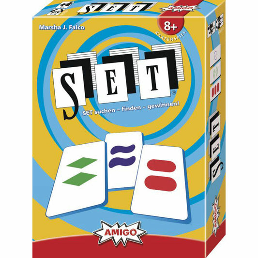 Amigo SET, card game, children's game, family game, board game, from 8 years, AM03703