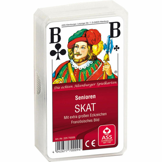 ASS Altenburger ASS Seniors Skat, French picture. Card game
