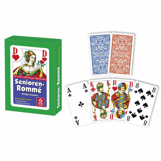 ASS Altenburger ASS Seniors Rommé, French picture. Card game