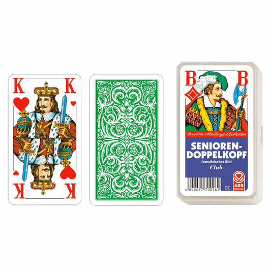 ASS Altenburger ASS Seniors Doppelkopf, French picture. Card game