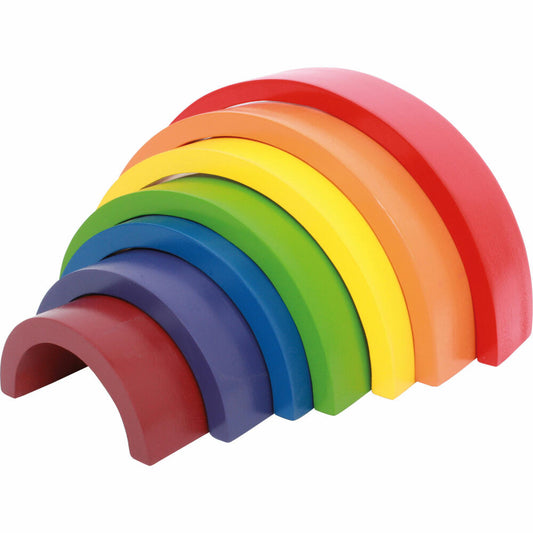 Legler small foot wooden building blocks large rainbow, from 12 months, 6969