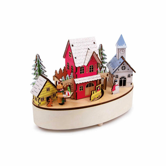 Legler Spieluhr & Lampe „Winterzeit“, 6716