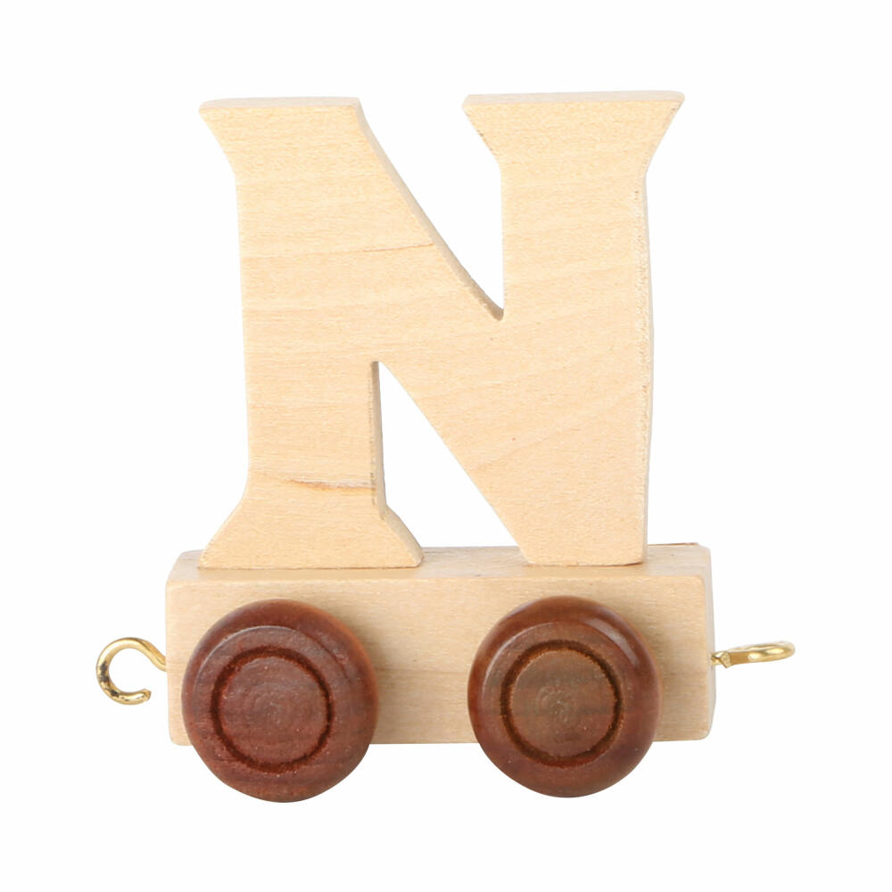 Legler small foot design wooden letter train N, 7473