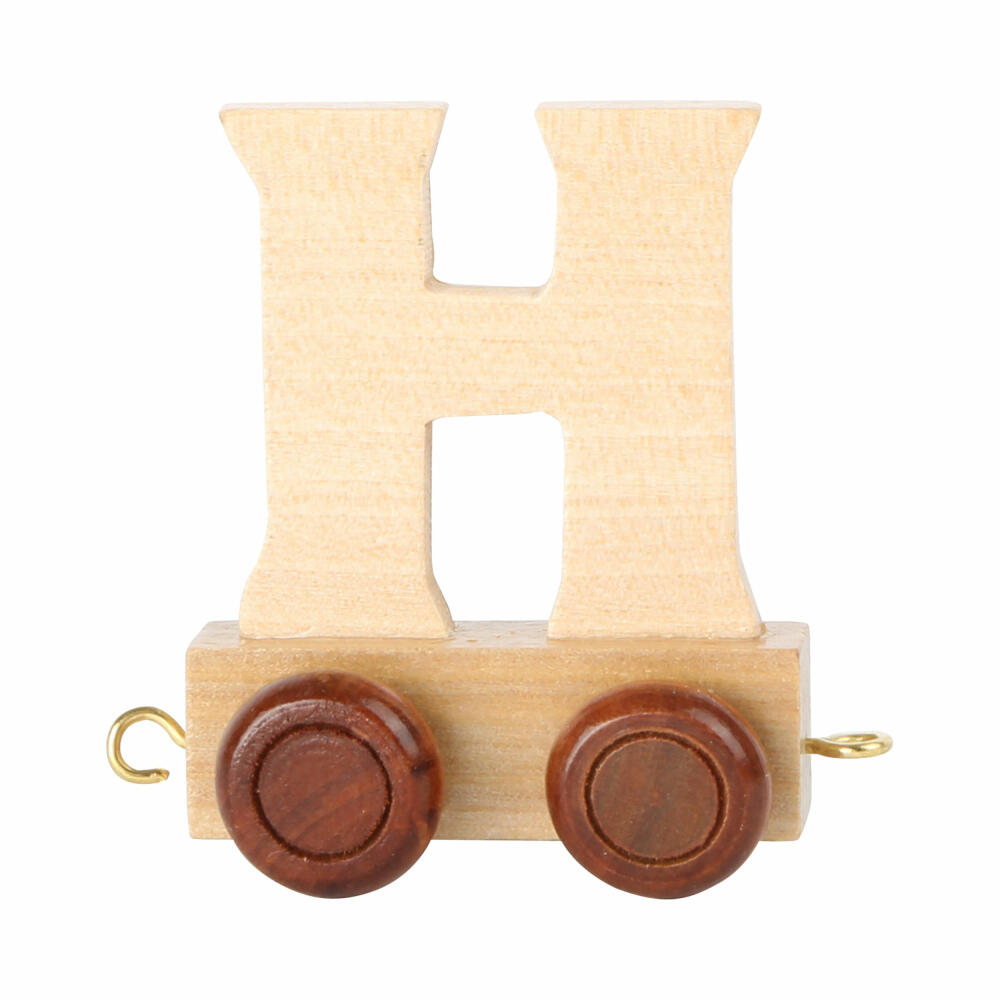 Legler small foot design letter train wood H, 7467