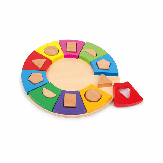 Legler small foot Steckpuzzle Formen Kreis, ab 12 Monate, 6575