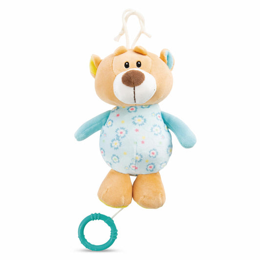 NICI My First NICI Spieluhr Bär, Musikuhr, Einschalfhilfe, Kuscheltier, Polyester, 18 cm, 48899