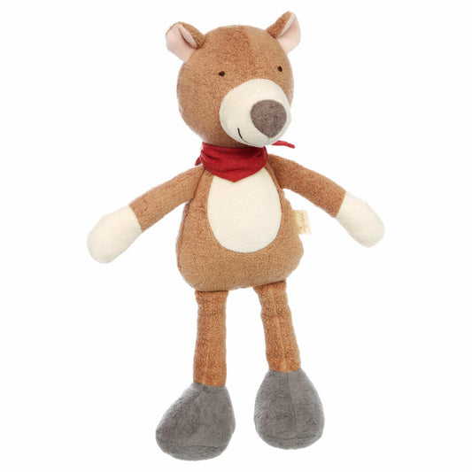 sigikid Plüschfigur Bär Vanilla, Kuscheltier, Plüschtier, Schmusetier, Baumwolle, Braun, 32 cm, 39909