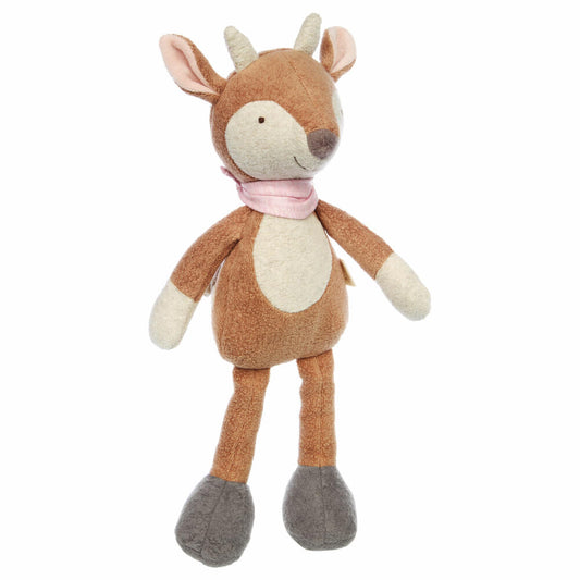 sigikid Plüschfigur Reh Vanilla, Kuscheltier, Plüschtier, Schmusetier, Baumwolle, Braun, 32 cm, 39911