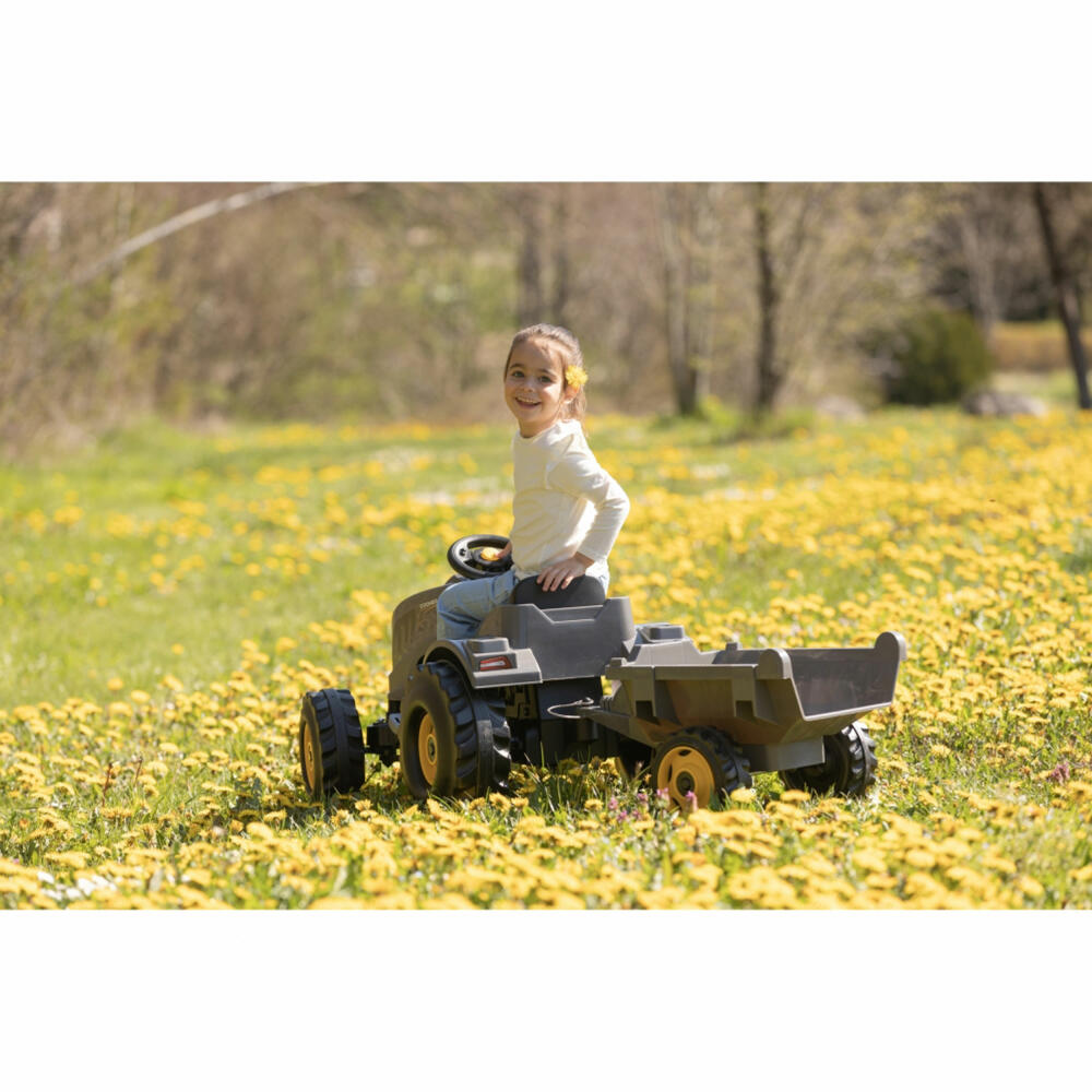 Smoby Tractor Stronger XXL with Trailer, Pedal Vehicle, Pedal Tractor, Toy, Children, 7600710202