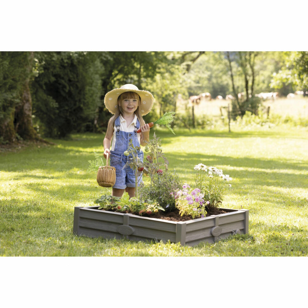Smoby Sandkasten Square Garden, Pflanzbeet, Gemüsegarten, Kinder, Spielzeug, 7600850208