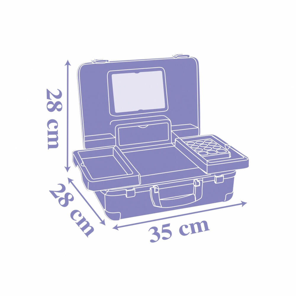 Smoby Frozen cosmetic case, make-up case, cosmetic case, fake play cosmetics, 7600320153