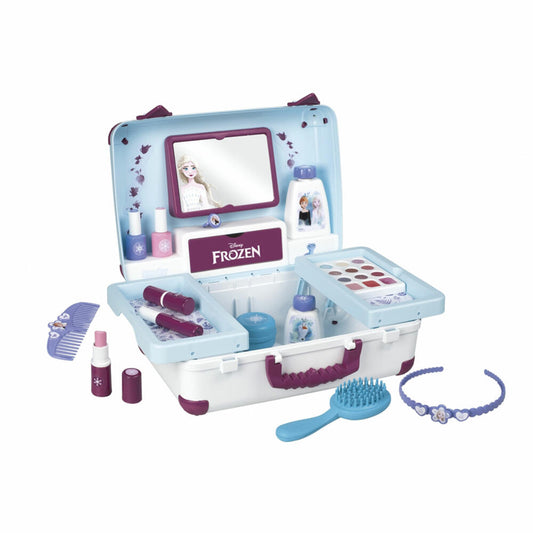 Smoby Die Eiskönigin Kosmetikkoffer, Schminkkoffer, Kosmetik Koffer, unechte Spielkosmetika, 7600320153