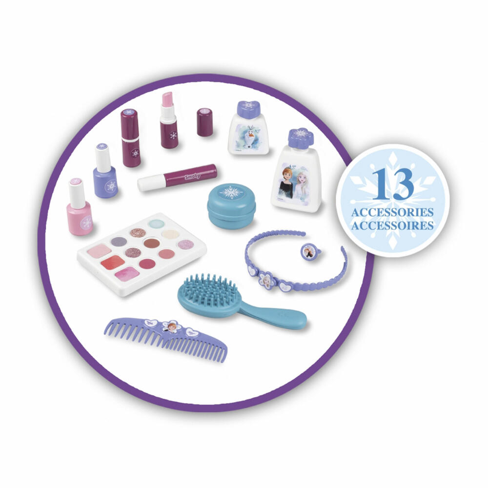 Smoby Frozen cosmetic case, make-up case, cosmetic case, fake play cosmetics, 7600320153
