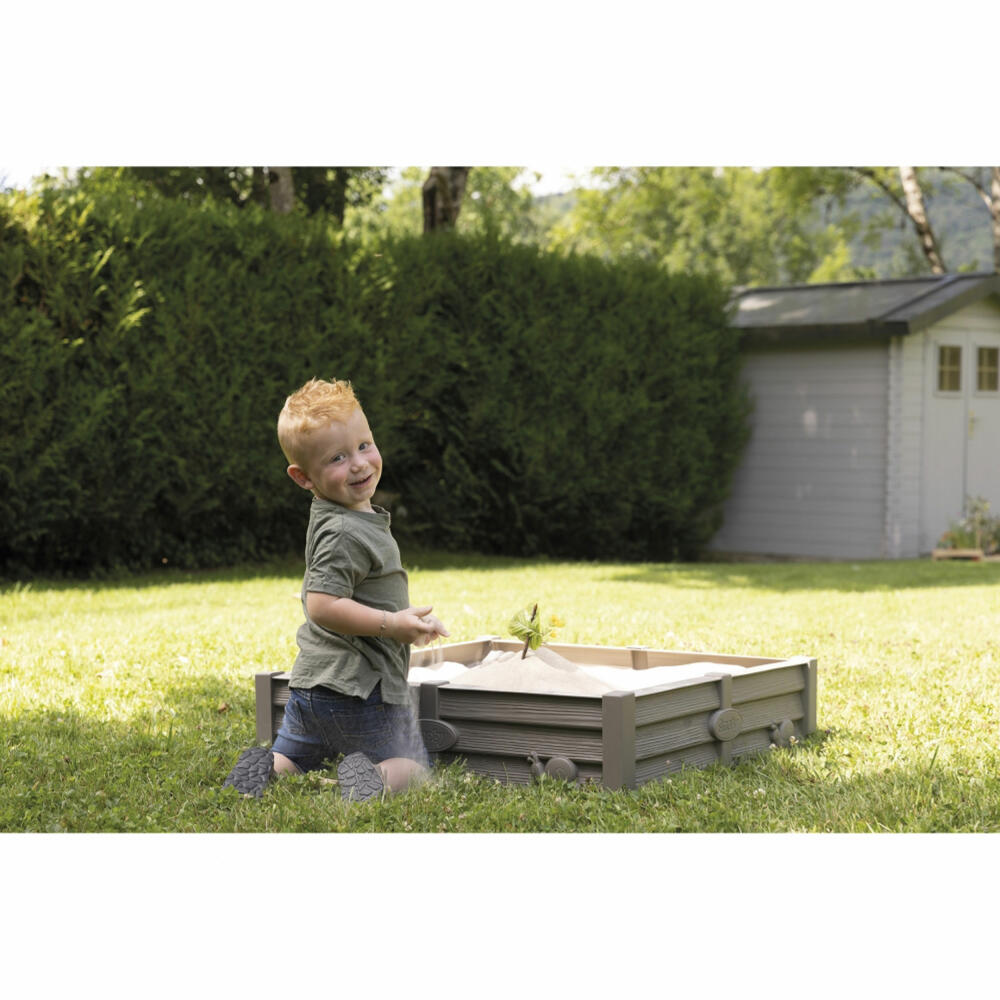 Smoby Sandkasten Square Garden, Pflanzbeet, Gemüsegarten, Kinder, Spielzeug, 7600850208