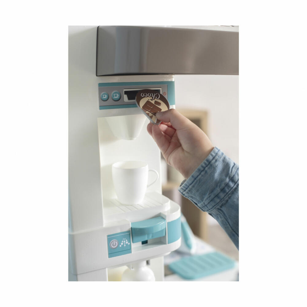Smoby Tefal Spielküche Studio + Waschsalon, Kinderküche, Spielzeugküche, Waschmaschine, 7600311050