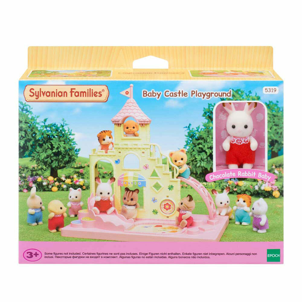 Sylvanian Families Baby Adventure Castle, Mini Playsets, Playground, Children, 5319