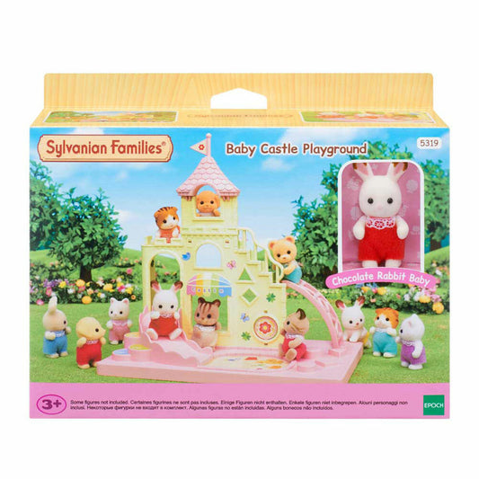 Sylvanian Families Baby Adventure Castle, Mini Playsets, Playground, Children, 5319