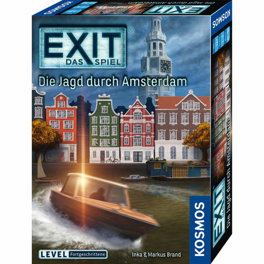 KOSMOS EXIT The Chase through Amsterdam, Escape Game, Game, Level Advanced, from 12 years, 683696