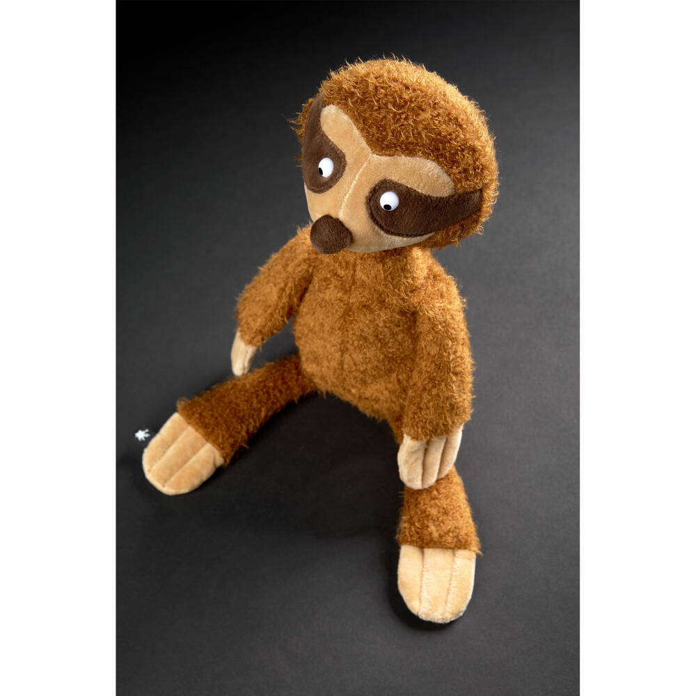 sigikid sloth Ach Good!, soft toy, stuffed toy, cuddly toy, polyester, brown, 44 cm, 43297