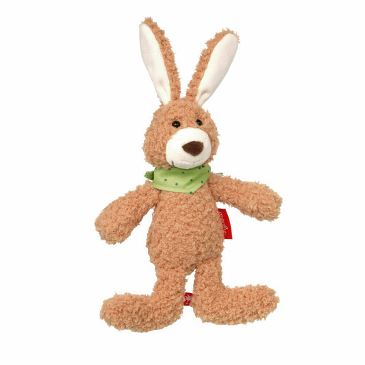 sigikid Huberto Hummeltal Hase M Sweety, Kuscheltier, Stofftier, Schmusetier, Polyester, Braun, 20 cm, 43251