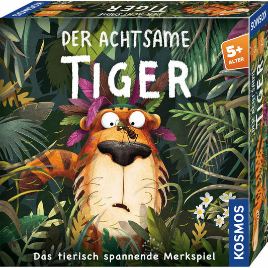 KOSMOS The Mindful Tiger, memory game, memory game, children's game, from 5 years, 683726