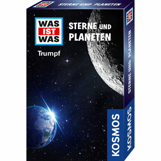 KOSMOS WHAT IS WHAT Trump Stars and Planets, Card Game, Trump Game, Family Game, 741891