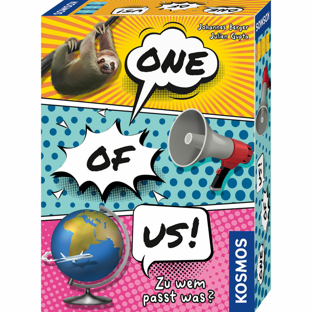 KOSMOS One of Us, Partyspiel, Gesellschaftsspiel, Kartenspiel, ab 8 Jahren, 683993