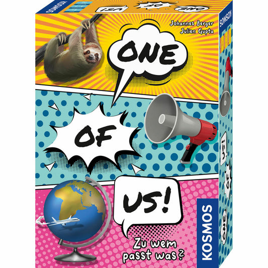 KOSMOS One of Us, Partyspiel, Gesellschaftsspiel, Kartenspiel, ab 8 Jahren, 683993