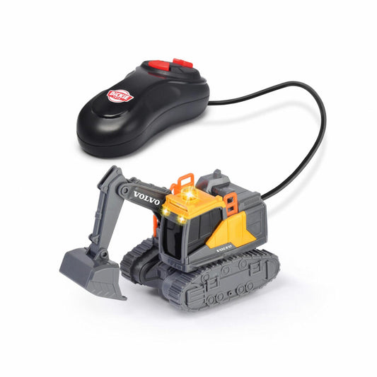Dickie Toys Mini Volvo Excavator, remote-controlled toy excavator, children's toy, children, 203722013