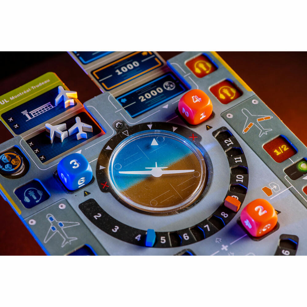 KOSMOS Sky Team, Kooperatives Spiel, Gesellschaftsspiel, Würfelspiel, ab 12 Jahren, 684044