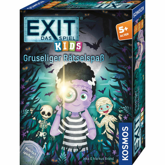 KOSMOS EXIT Kids The Game - Scary puzzle fun, puzzle game, escape room game, children, ages 5 and up, 684280