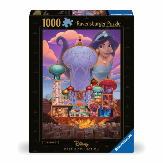 Ravensburger Puzzle Disney Castles - Jasmin, Erwachsenenpuzzle, 1000 Teile, 12000258