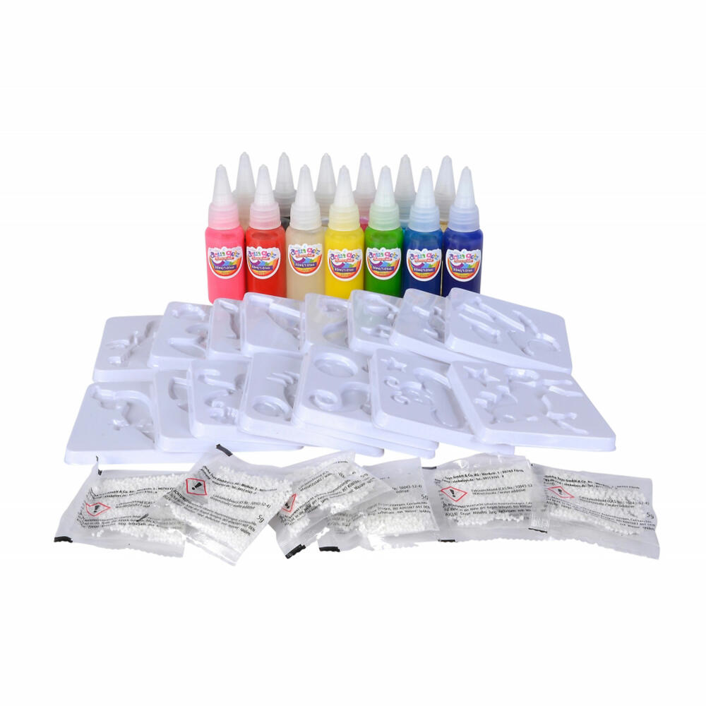 Simba Aqua Gelz Colossal Set, Color Gel, Creative Set, 3D Figure, Water Gel Figures, 106322566
