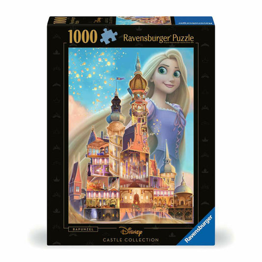 Ravensburger Puzzle Disney Castles - Rapunzel, Erwachsenenpuzzle, 1000 Teile, 12000264