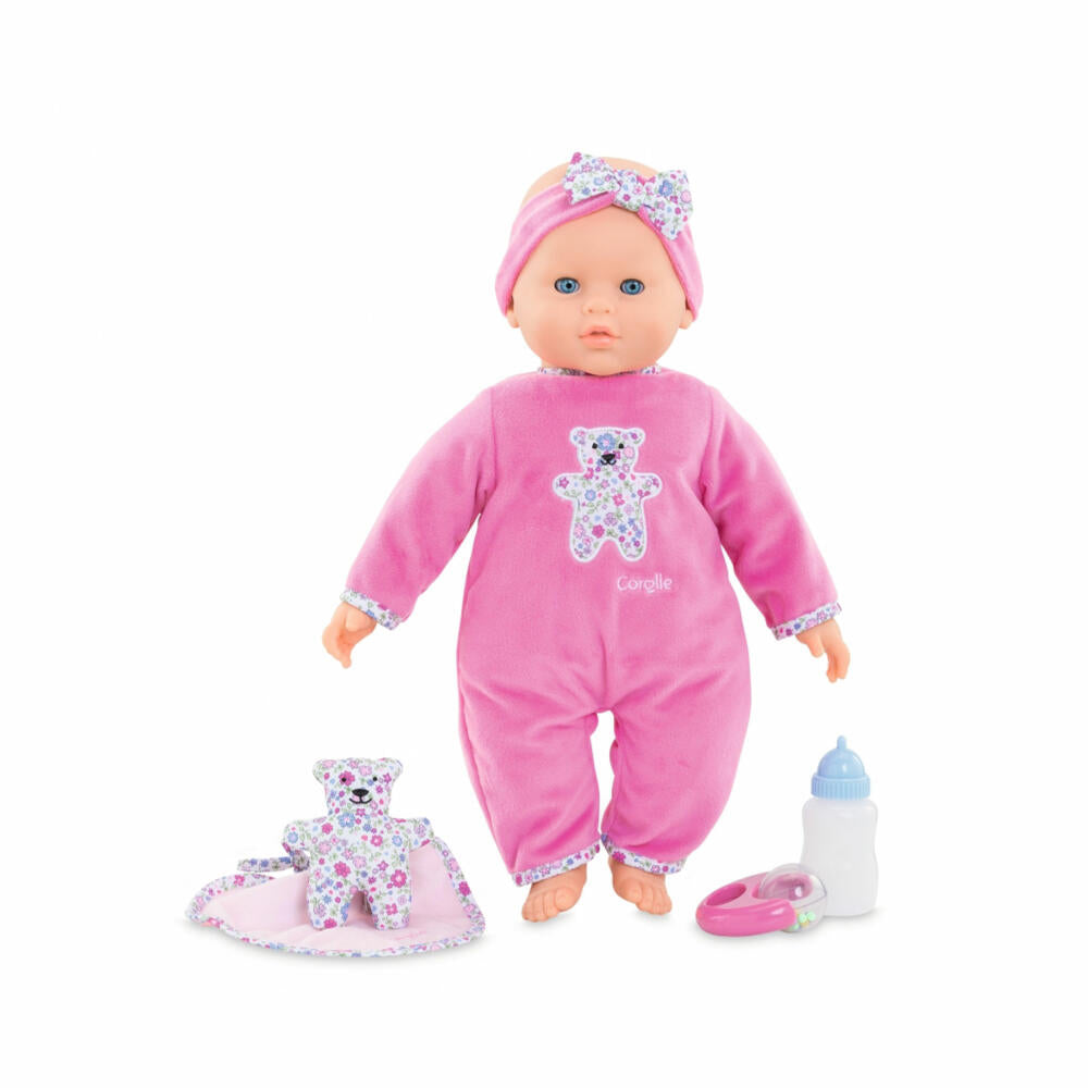 Corolle MGP Lucille interaktiv, Spielpuppe, Babypuppe, Puppe, Spielzeug, Vanilleduft, 9000150050
