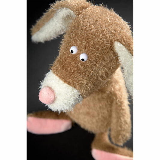 sigikid Hase Ach Good!, Kuscheltier, Stofftier, Schmusetier, Polyester, Braun, 36 cm, 43321