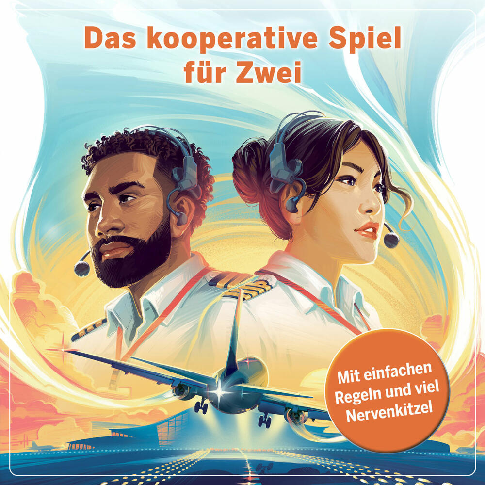 KOSMOS Sky Team, Kooperatives Spiel, Gesellschaftsspiel, Würfelspiel, ab 12 Jahren, 684044