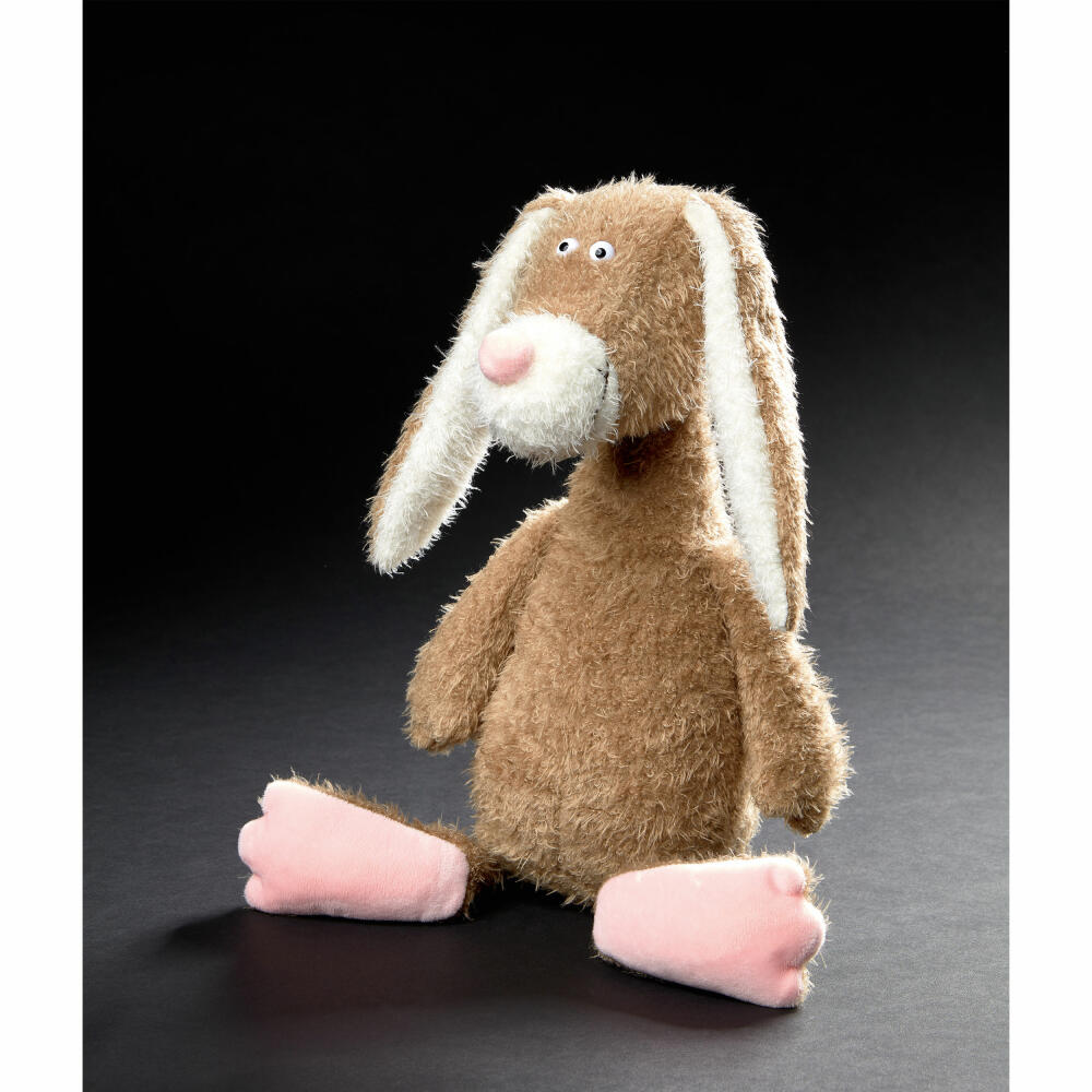 sigikid rabbit Ach Good!, soft toy, stuffed toy, cuddly toy, polyester, brown, 36 cm, 43321