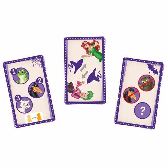 Schmidt Spiele Bibi Blocksberg Der verhexte Hexenhut, Kinderspiel, Memospiel, ab 5 Jahren, 40658