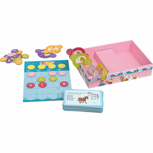 Schmidt Spiele Klein &amp; Fein Bibi and Tina Best Friends, Children's Game, Card Game, from 7 years, 40654