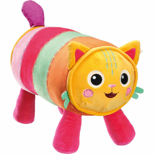 Schmidt Spiele Gabbys Dollhouse Cuddly Cat, Squishy Plush, Plush Toy, Cuddly Toy, Stuffed Toy, 41 cm, 42792